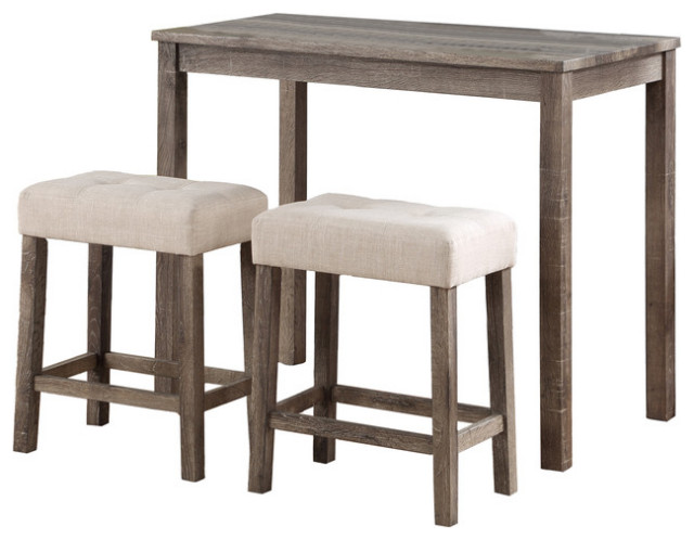 Lux 3-Piece Counter Height 36