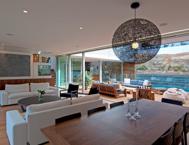 Vaucluse residence I contemporary-living-room