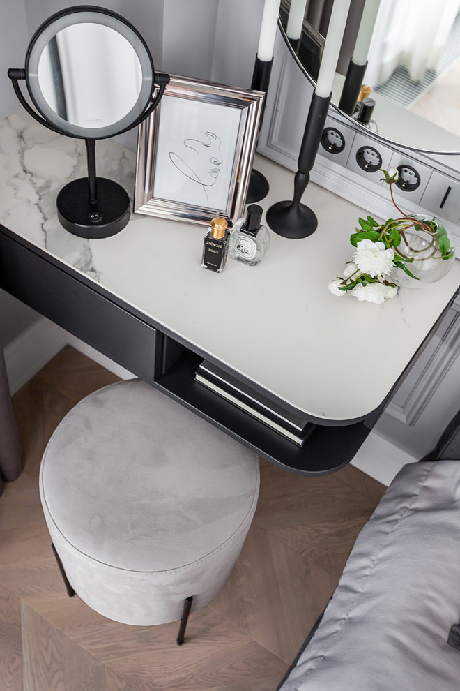 Элегантная квартира в стиле Total black