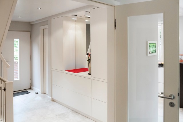 Garderobe Contemporary Entrance Hamburg By Holzinform Tischlerei Gmbh Houzz Uk