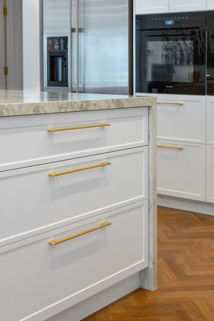 Coastal Style Kitchen Renovation moderne-koekken