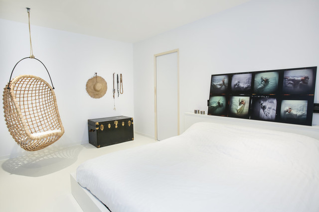 Cube zen contemporaneo-dormitorio