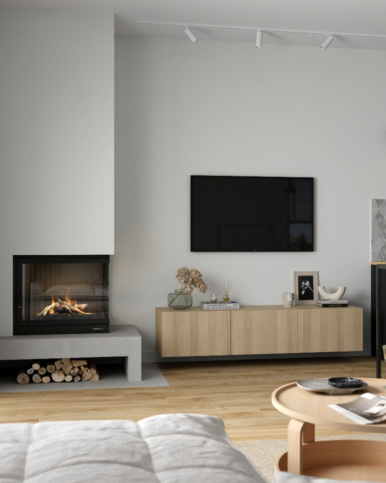 Кухня-гостиная в частном доме