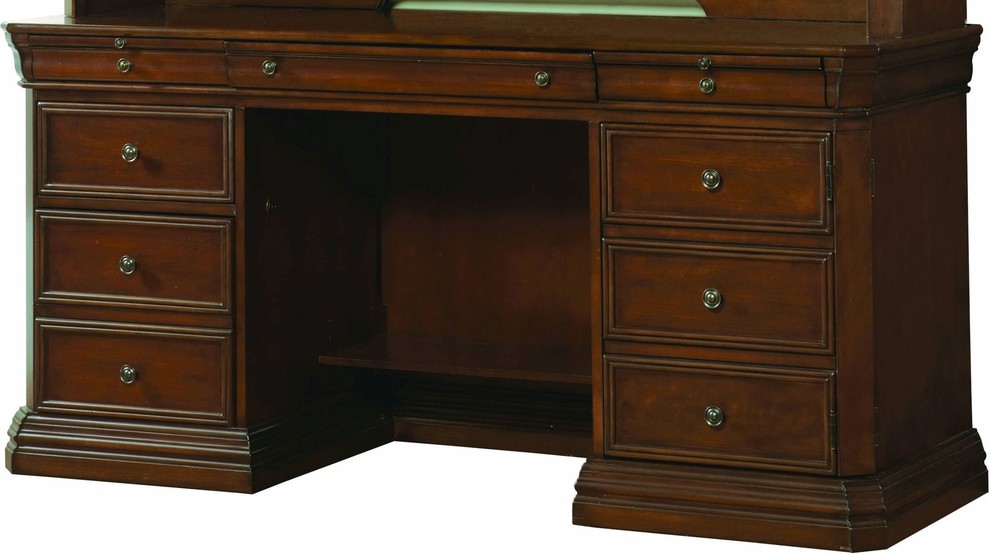 Hooker Furniture 258 10 464 66 W Hardwood Executive Desk