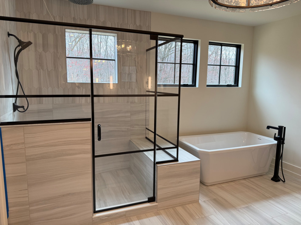 New Custom Home: Malvern, PA by Tatcor Architect, Engineer, Interior ...