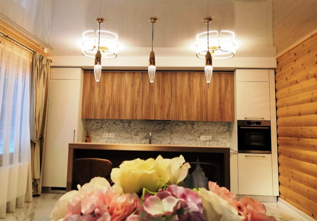 Деревянный дом в современном стиле