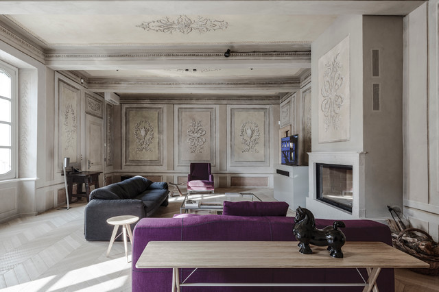 Appartamento RJ contemporary-vardagsrum