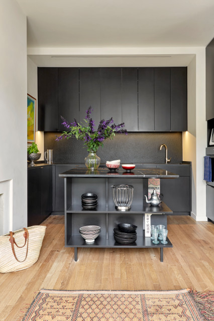 Working from home contemporary-kitchen