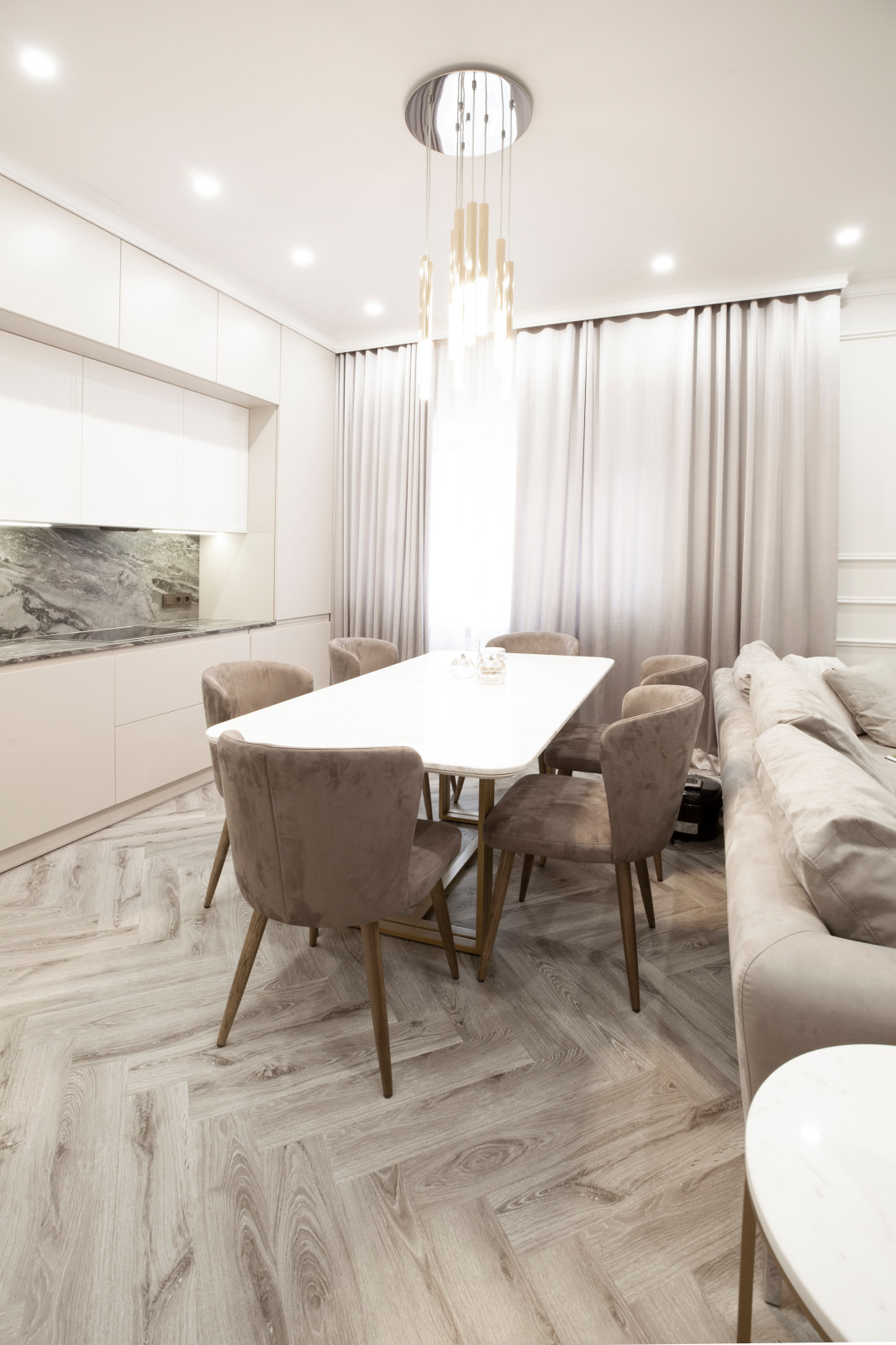 Фото реализации проекта "из двушки трешка"