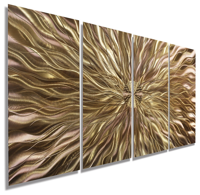 Copper Static Metal Wall Art Painting By Jon Allen