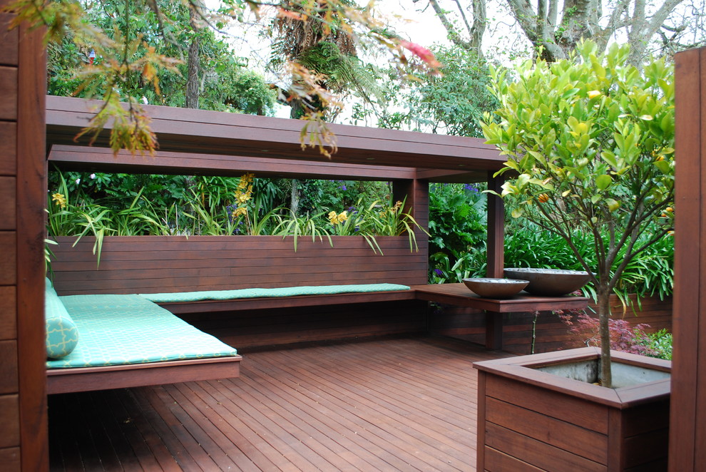 Contemporary deck in Other.