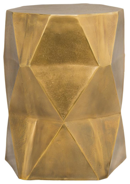 Image showcasing Modern Quintus Geometric Accent Table, Belen Kox - Modern - Accent ...