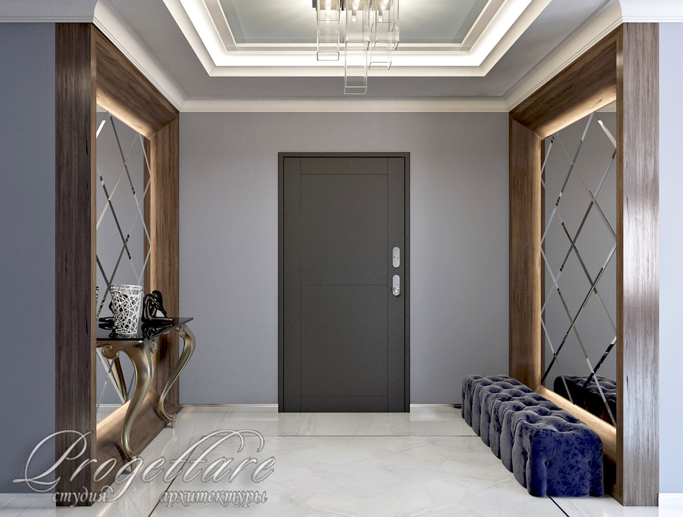 Загородный дом с двухсветной гостиной