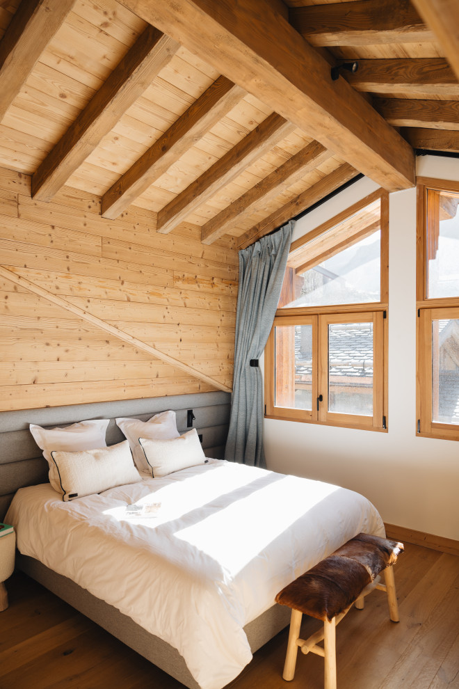 Cette image montre une maison chalet.