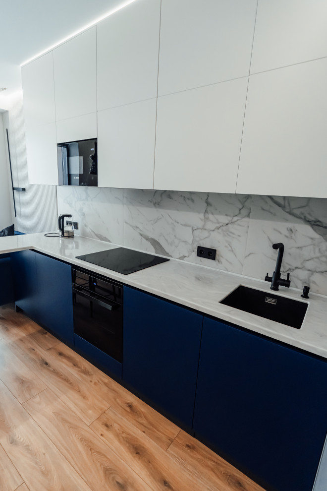 Меблировка студии ЖК "D1" Москва