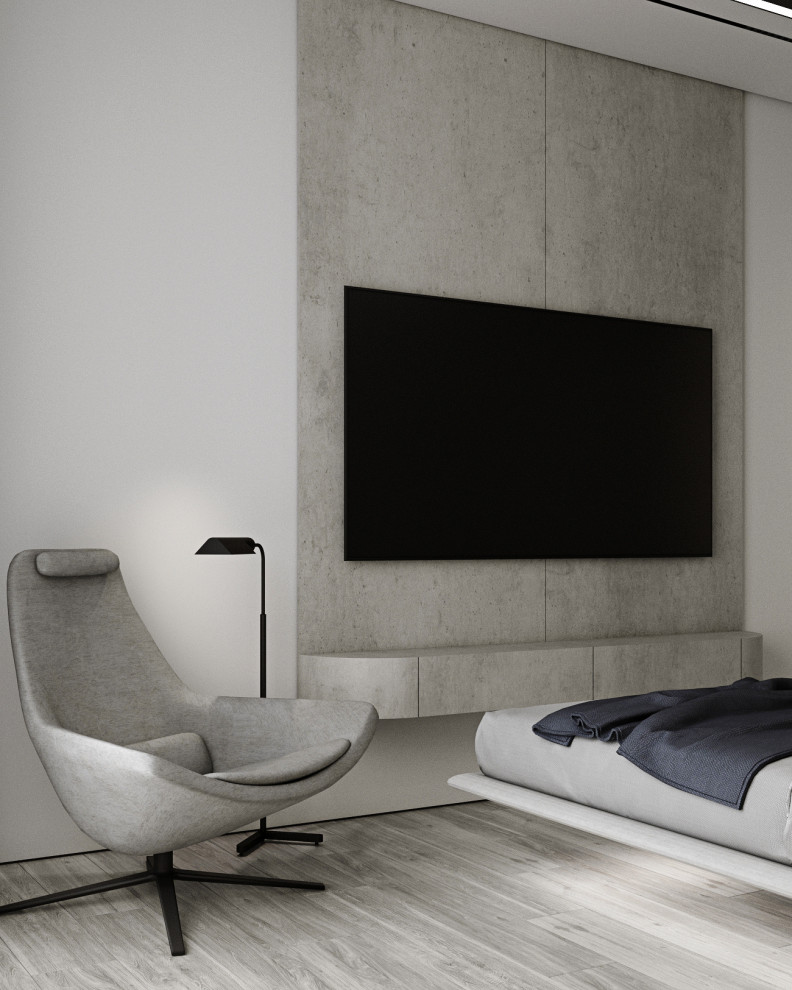 Дизайн Стильной Двухкомнатной Квартиры 74 м2 в жк Время в Москве