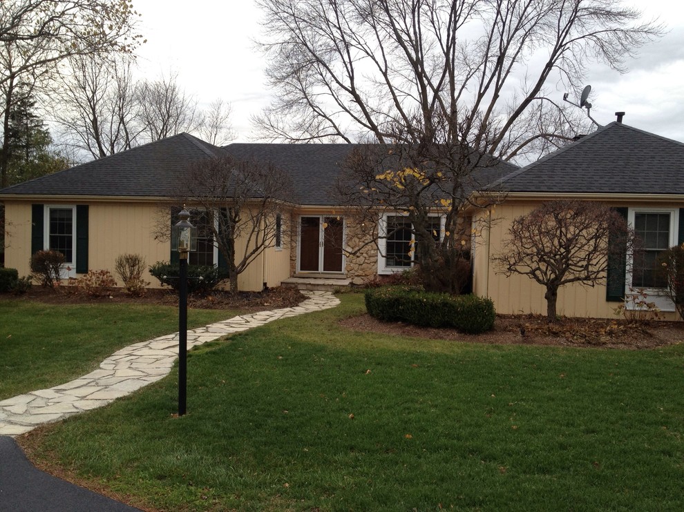 U Shaped Ranch Homes Driveways U Shaped Ranch With Courtyard Photos