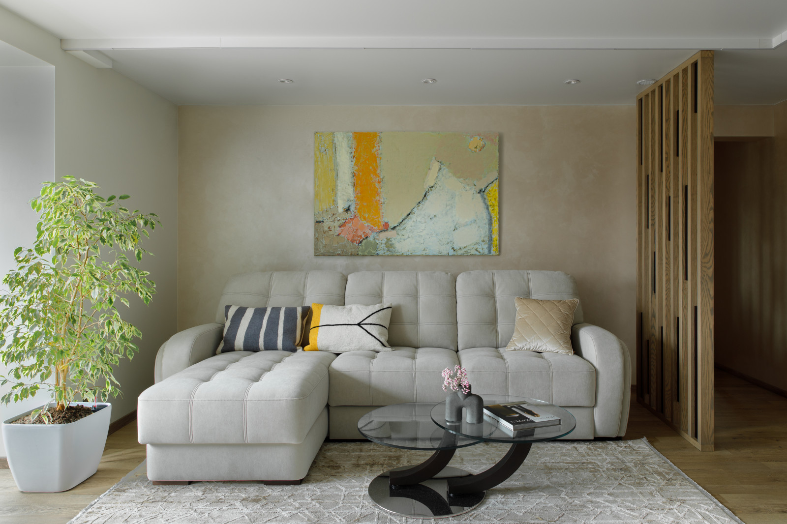 Фото реализованного интерьера 3-х комнатной квартиры г. Находка