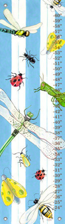 Bugs and Stripes by Shelly Kennedy Growth Charts