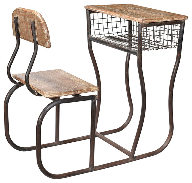 Consigned Vintage School Desk