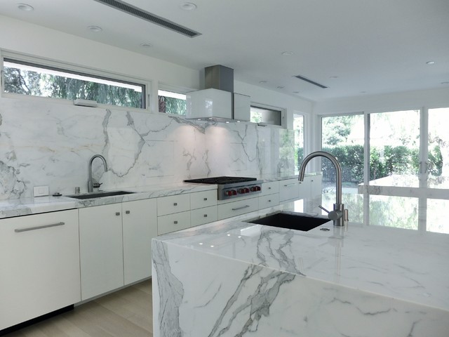 Modern Marble Kitchen modern-koek