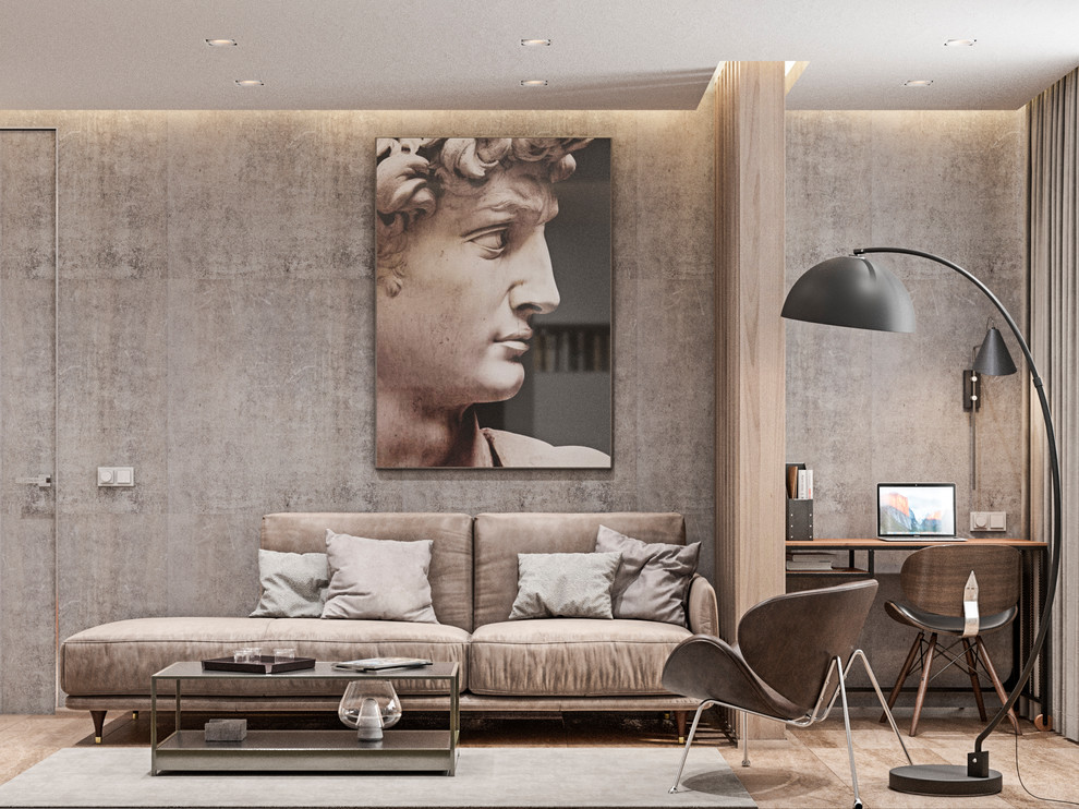 Брутальный минимализм в ЖК "TIME"