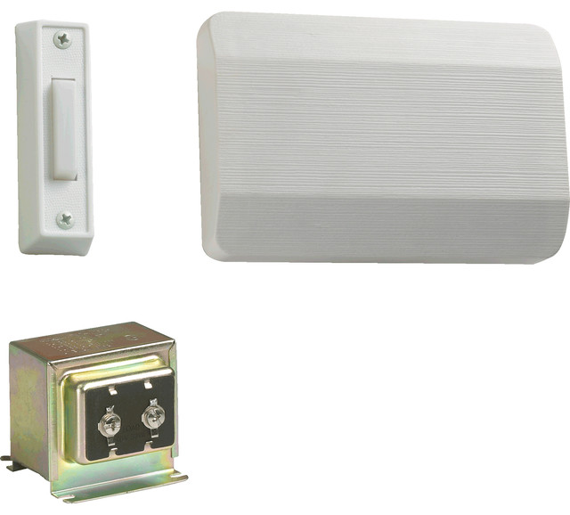 Quorum 101 1 6 Single Entry Door Chime White Traditional