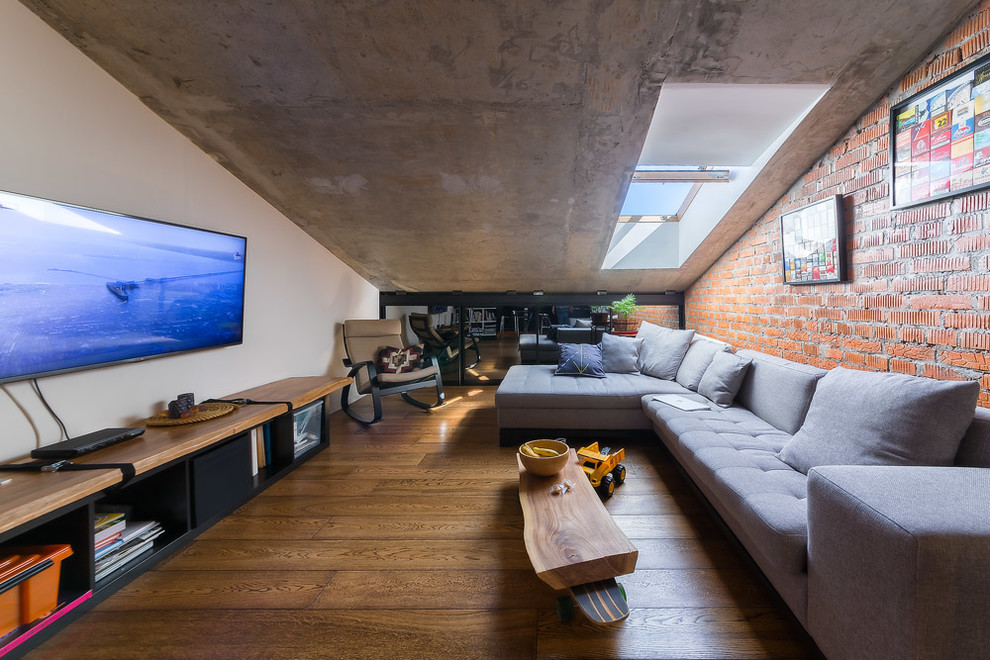 Лофт для друзей из рекламного агентства 2SHARP