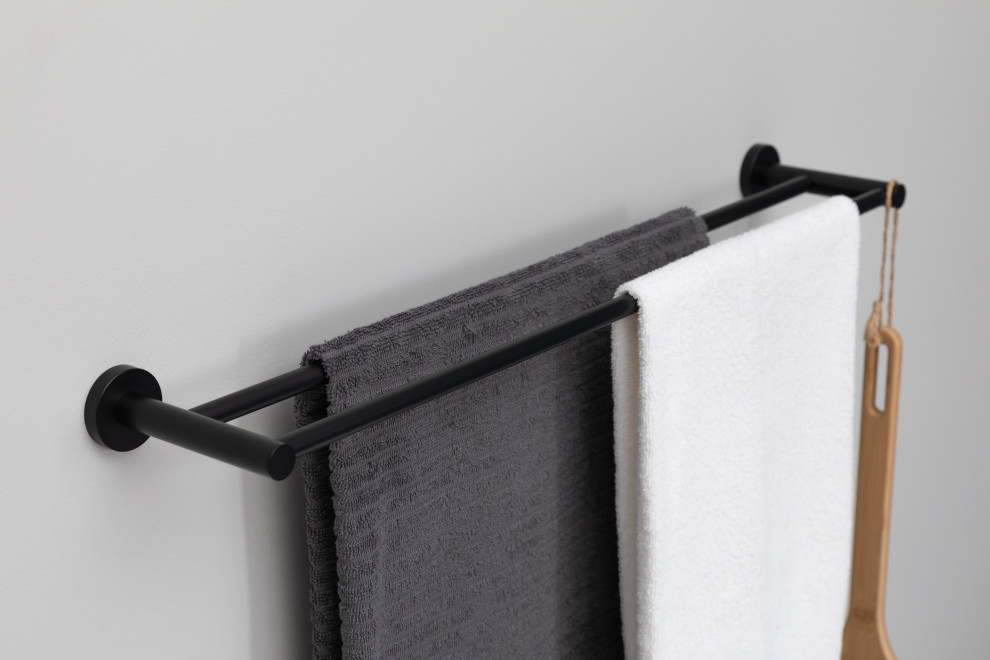 Полотенцедержатель в черном цвете