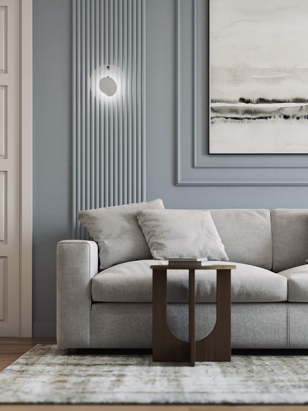 Дизайн-проект 3-х комнатной квартиры в Москве, 65 кв.м