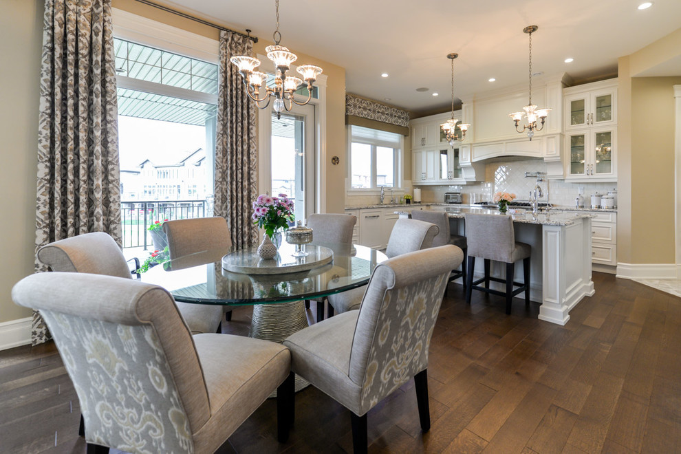Home design - transitional home design idea in Edmonton