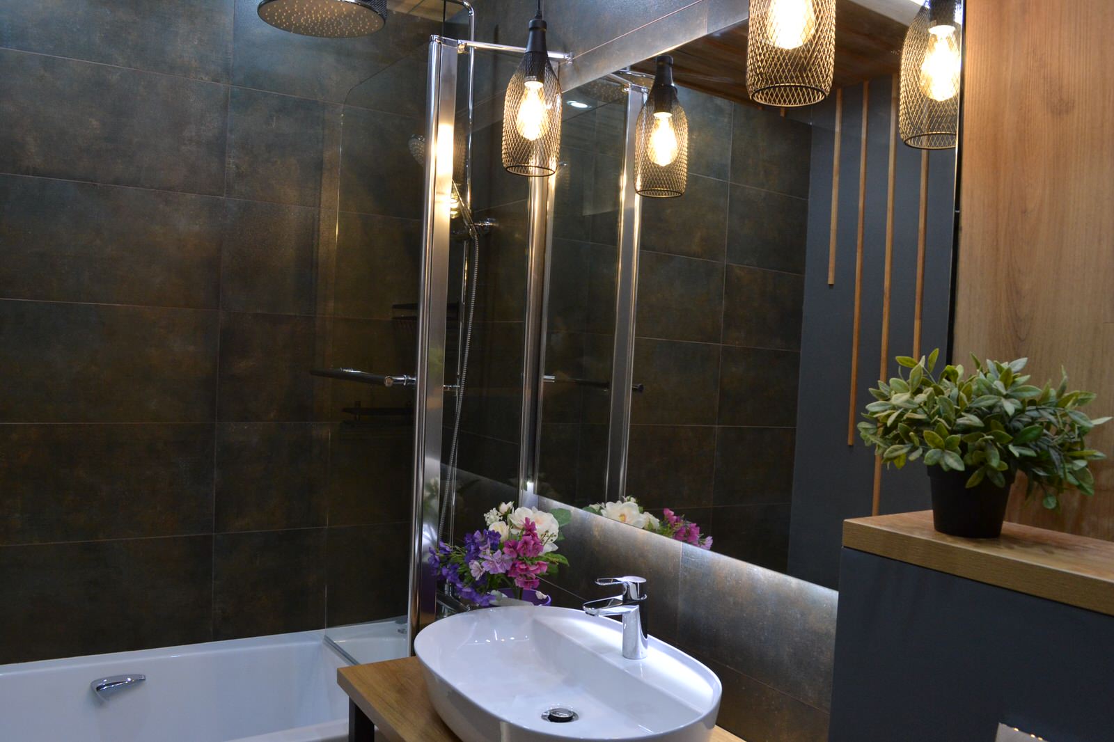 Ванная лофт