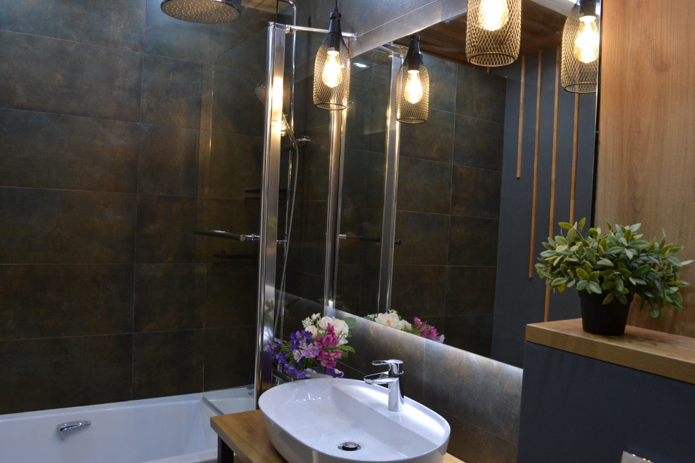 Ванная лофт