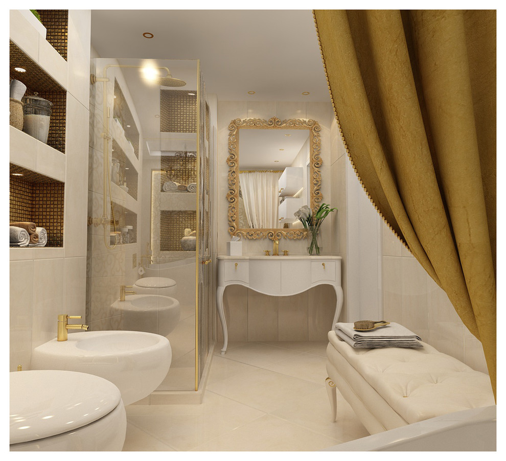 Двухэтажный дом в современном стиле