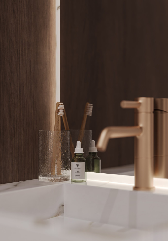 Гостевой санузел в ЖК Петровская доминанта