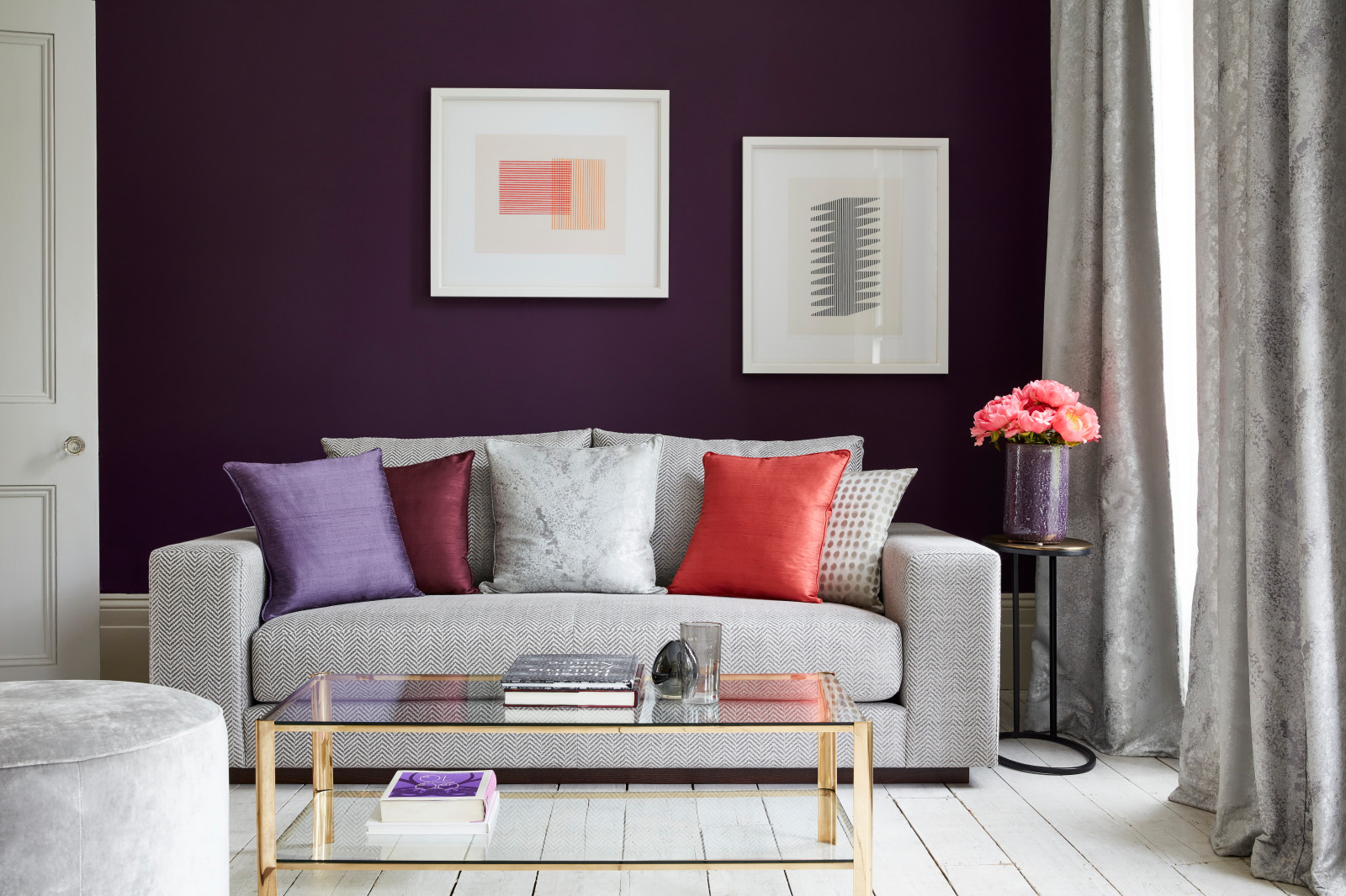 Ткани James Hare 2016: коллекции Constellation и Kaleidoscope