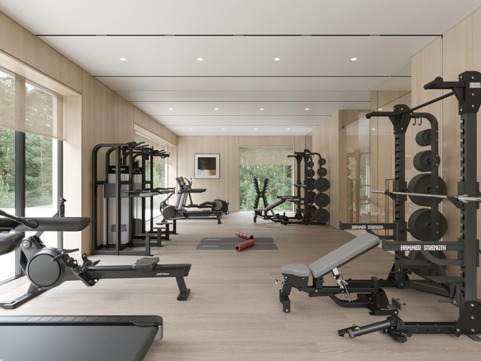 Интерьер СПА-2 в частной резиденции.