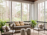 Transitional Sunroom by Element Construction Partners