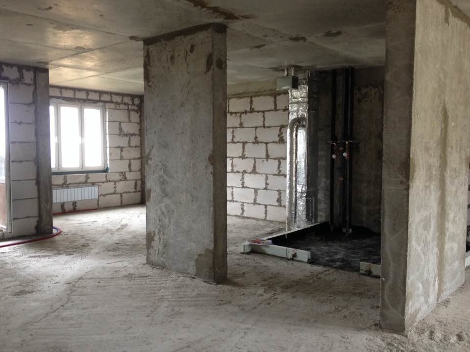 Квартира до начала ремонта