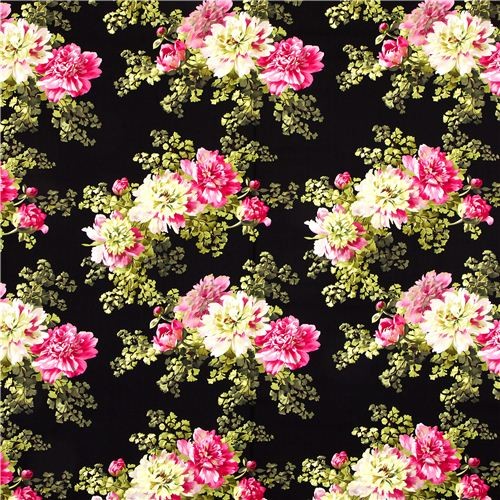 Michael Miller fabric Savannah with flowers