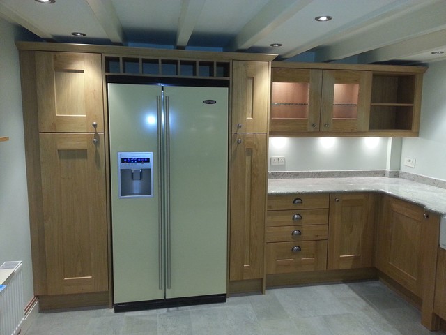 Knotty Oak Kitchen Cabinets Monsterlune Image Of Dark Knotty Alder Cabinets