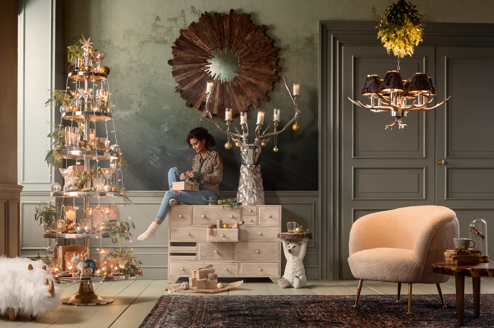 Интерьер COZY CHRISTMAS