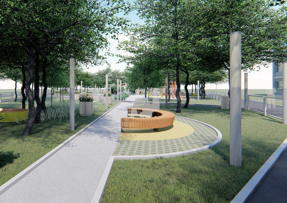 Организация зеленых пространств, Тюмень