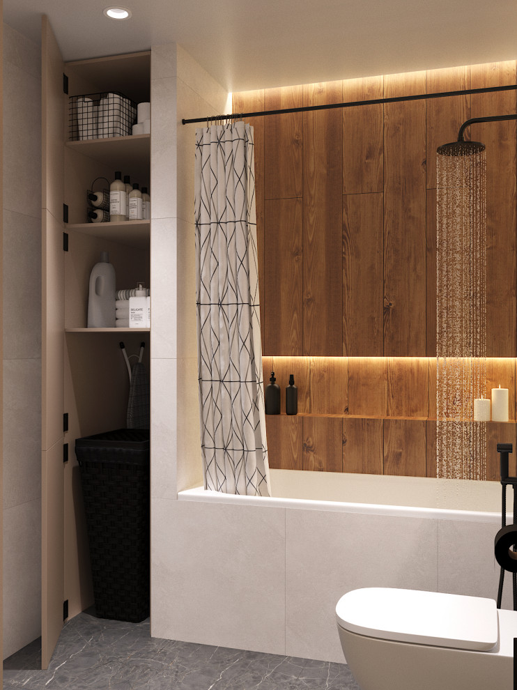 Дизайн-проект дома, площадью 110 м2 в г. Новосибирск. Кольцово