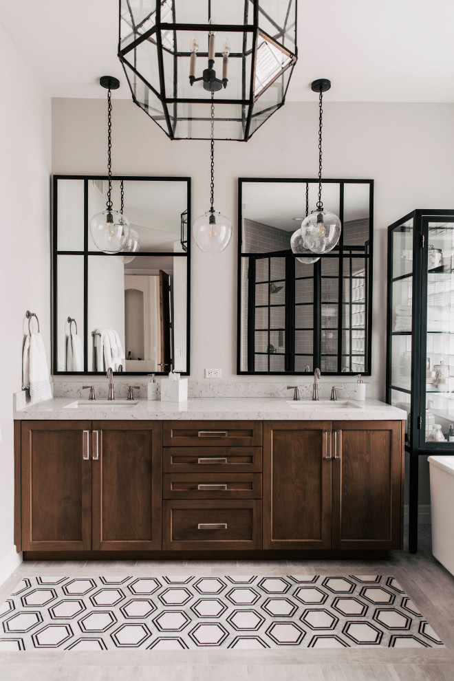 Bathroom - transitional bathroom idea in Phoenix