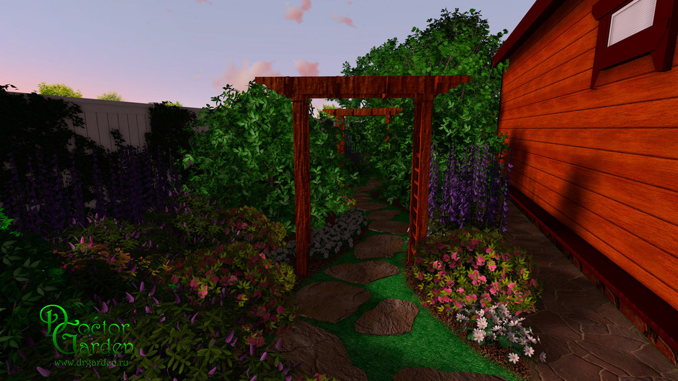 Сад для большой семьи