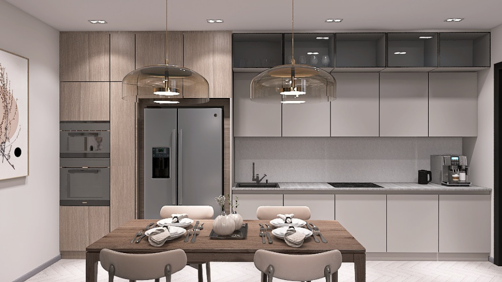 Дизайн-проект 2х комнатной квартиры ЖК Зиларт