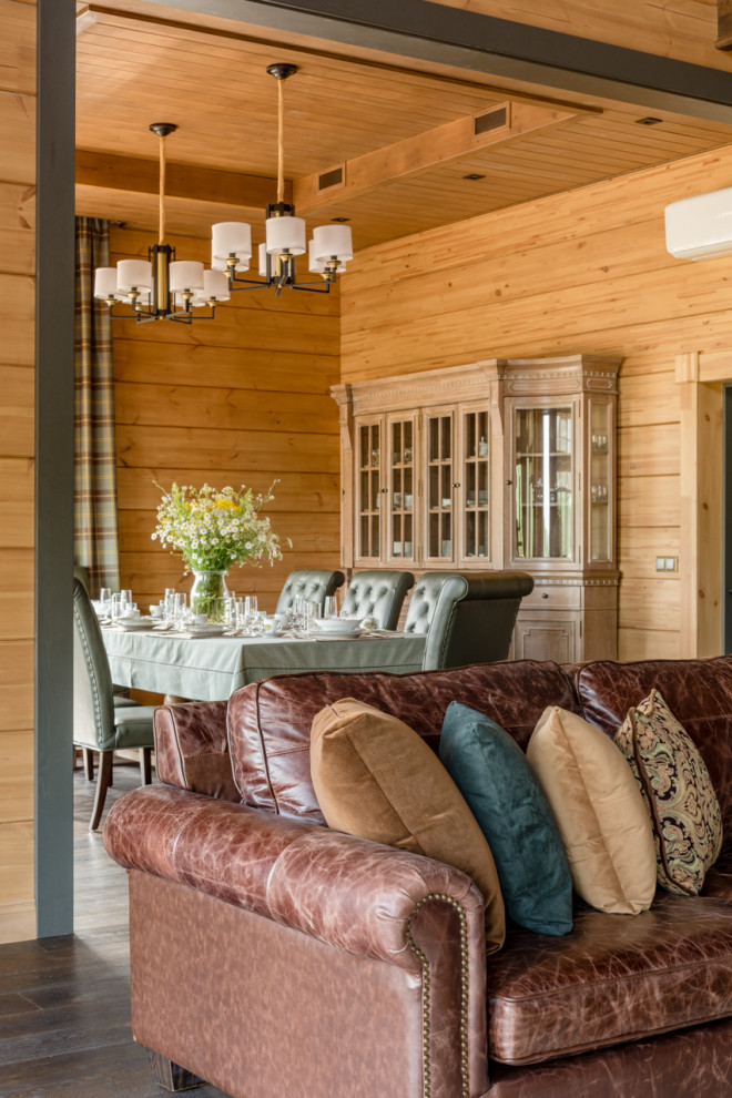 Дом из клееного бруса в Пензенской области.