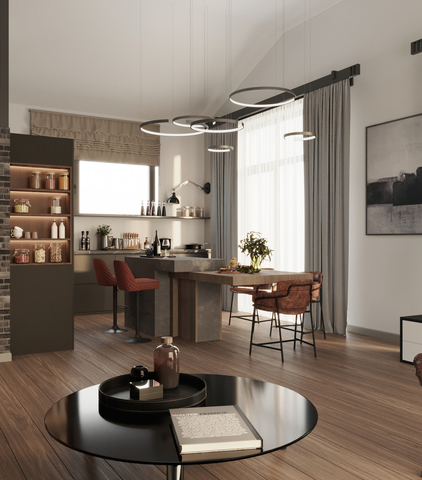 Интерьер дома в стиле лофт