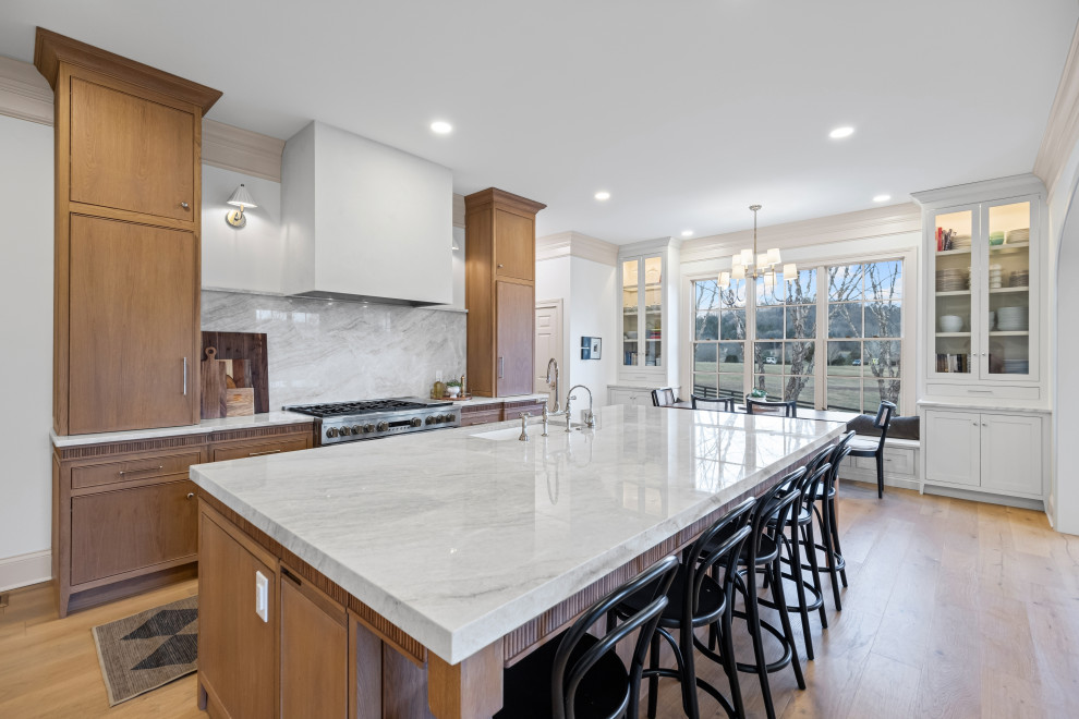 Transitional Chefs Kitchen